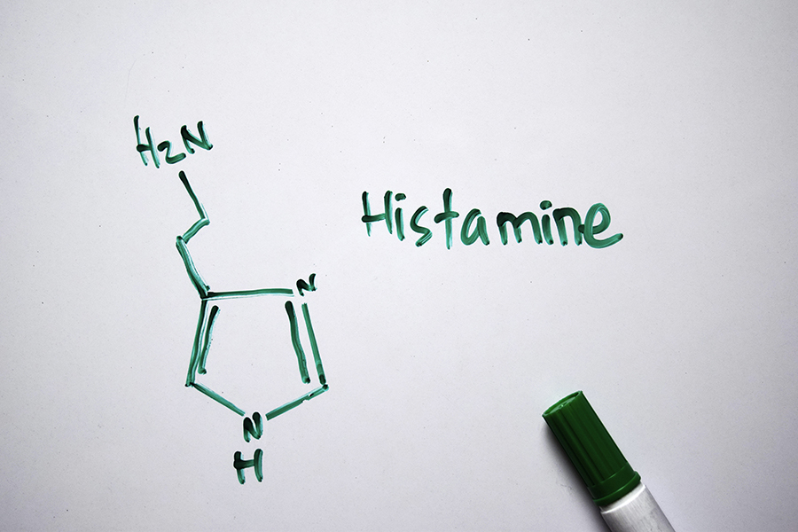 Histamin – reaktioner, hjärna, immunförsvar, magtarmfunktion